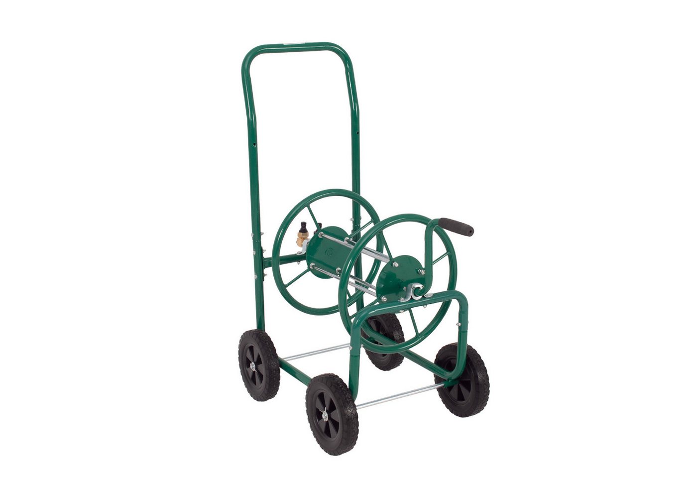 TRUTZHOLM Schlauchwagen Schlauchwagen Basic 4 Räder 95,5 x 58 cm Stahl, für 50 m Gartenschlauc TRUTZHOLM Schlauchwagen Schlauchwagen Basic 4 Räder 95,5 x 58 cm Stahl, für 50 m Gartenschlauc von TRUTZHOLM