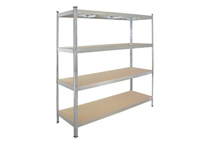 TRUTZHOLM Steckregal 180x160x60 cm Traglast 1t Steckregal Lagerregal Werkstattregal, Set von TRUTZHOLM