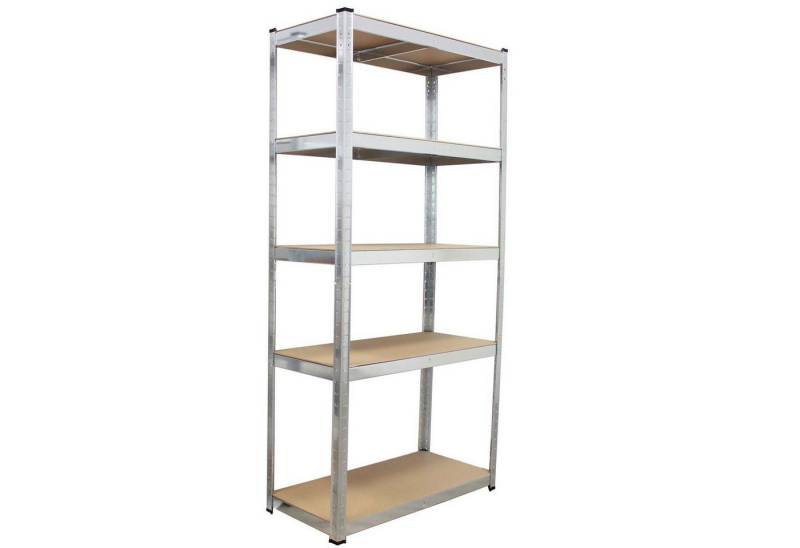 TRUTZHOLM Steckregal Schwerlastregal verzinkt 180x90x40cm 875 kg wahlweise 1 / 2 / 4 Regale, Artikel 1-tlg., Robust von TRUTZHOLM