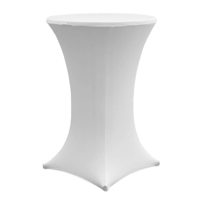 TRUTZHOLM Stehtischhusse Stretch 70cm Weiß von TRUTZHOLM