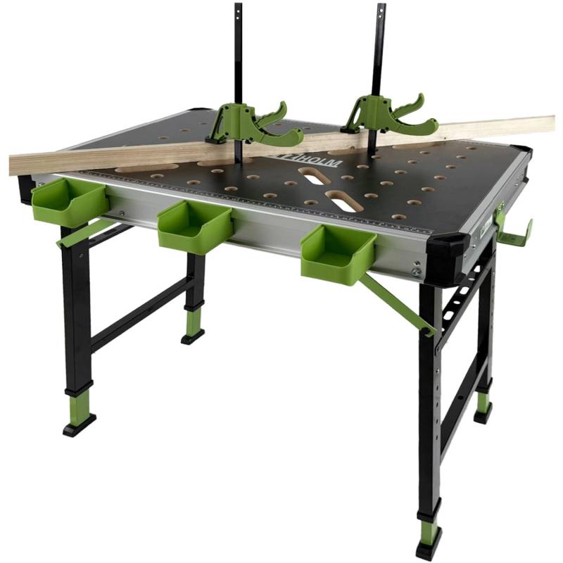 TRUTZHOLM Werkbank Höhenverstellbar Klappbar 85x60x90cm Multifunktionstisch von TRUTZHOLM