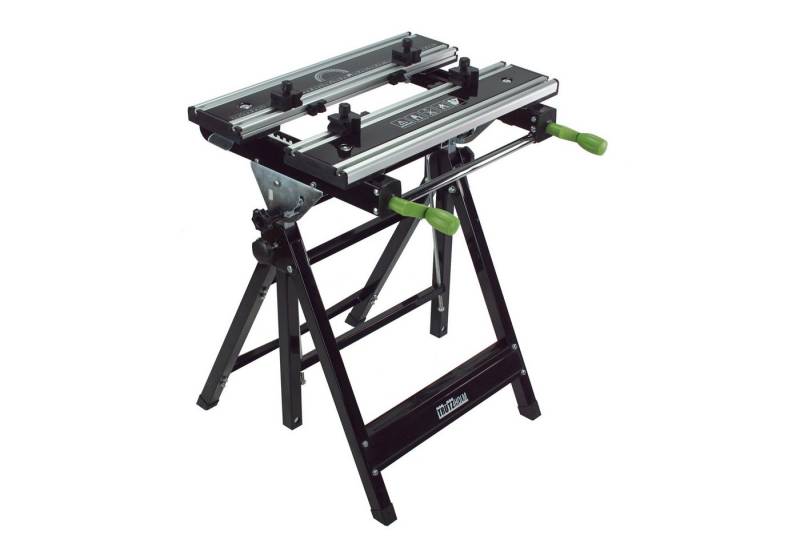 TRUTZHOLM Werkbank Premium Alu klappbar Werktisch Schnellspanner, bis 90° neigbar, (Artikel), 7 Stufen höhenverstellbar von TRUTZHOLM