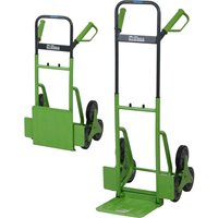 Treppenkarre klappbar große Ladefläche 120 kg Traglast 113 cm hoch Stahl Treppensteiger Sackkarre von TRUTZHOLM