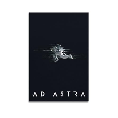 TRWQEVQWEG Ad Astra Poster auf Leinwand, Wandkunstdruck, ästhetisches Poster, moderne Kunst, Gemälde für Wohnzimmer, 60 x 90 cm, ungerahmter Stil von TRWQEVQWEG