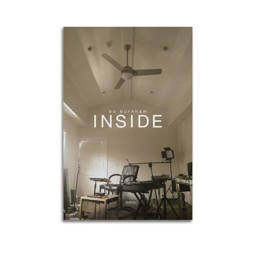 TRWQEVQWEG Bo Burnham Poster auf Leinwand, Kunstdruck, ästhetisches Poster, moderne Kunst, Gemälde für Wohnzimmer, 60 x 90 cm, ungerahmter Stil von TRWQEVQWEG