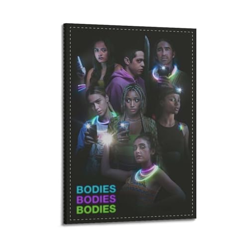 TRWQEVQWEG Bodies Poster auf Leinwand, Wandkunstdruck, ästhetisches Poster, moderne Kunst, Gemälde für Wohnzimmer, 20 x 30 cm, Rahmenstil von TRWQEVQWEG