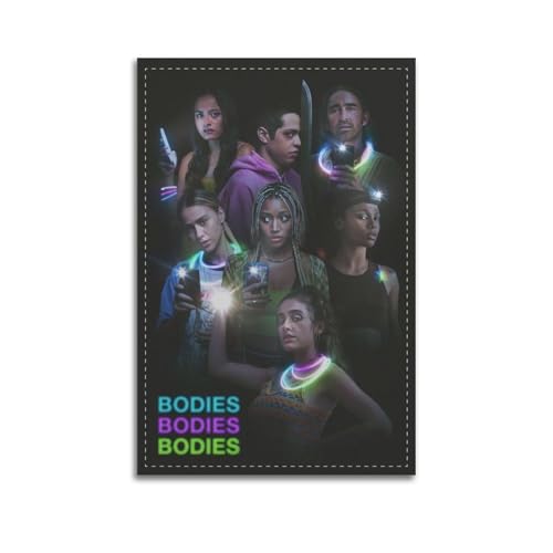 TRWQEVQWEG Bodies Poster auf Leinwand, Wandkunstdruck, ästhetisches Poster, moderne Kunst, Gemälde für Wohnzimmer, 30 x 45 cm, ungerahmter Stil von TRWQEVQWEG