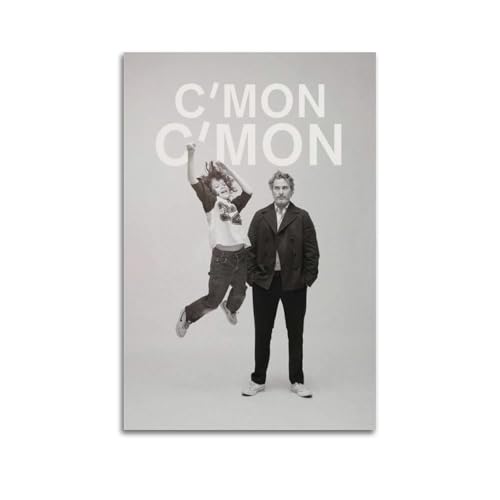 TRWQEVQWEG C'mon C'mon Poster auf Leinwand, Wandkunstdruck, ästhetisches Poster, moderne Kunst, Gemälde für Wohnzimmer, 40 x 60 cm, ungerahmter Stil von TRWQEVQWEG