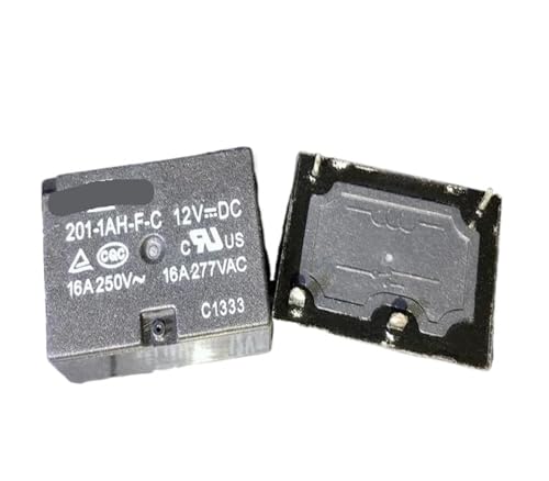 1 STÜCK 201-1AH-FC 12 VDC; (7520-1A-16A) Relais 4-polig(201-1AH-F-C 12VDC) von TRWUQHGD