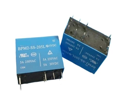1 STÜCK BPM2-SS-205L; BPM2-SS-212L; (14F2C-5V/12V-5A) Relais 8-polig(BPM2-SS-205L 5V-5A) von TRWUQHGD