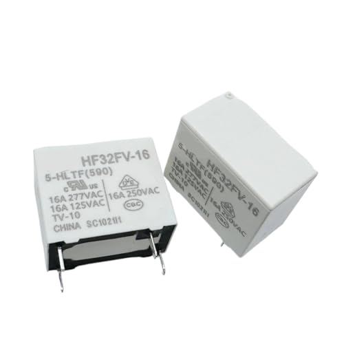 1 STÜCK HF32FV-16 12-HLTF(590); HF32FV-16 5-HLTF(590) (32FMA-12V/5V-16A) Relais 4-polig(HF32FV-16 5-HLTF(...) von TRWUQHGD