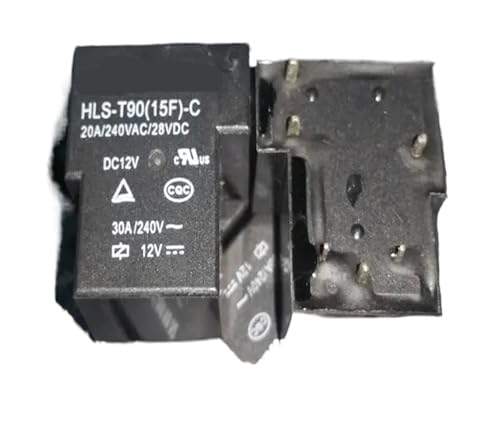 1 STÜCK HLS-T90(15F)-C (T90-1C-6P-12V-30A) Relais 6-polig von TRWUQHGD