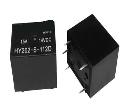 1 STÜCK HY202-S-112D (T73-1C-15A) Relais 5-polig von TRWUQHGD