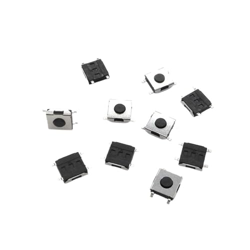 10 Teile/los 6 * 6 mikroschalter touch-taste höhe 2,5~5 MM schalter 6x6x 2,7 3,1 3,4 3,7 4,3 schalter(Black P4F H2.5MM) von TRWUQHGD