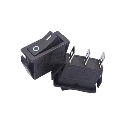 1PCS KCD3 Wippschalter EIN-AUS 2-Positionen 3-Pin Ausrüstung mit Licht Netzschalter 16A 250VAC/ 20A 125VAC(2D3P) von TRWUQHGD