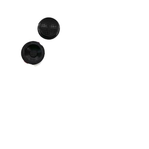 2er-Pack C8 Taschenlampen-Schalterkappe, wasserdichtes Gummipolster, Knopfkappe, Lampe, 17,6 mm, Zubehör for Taschenlampen-Schalterkappe(Black 17.15mm x2pcs) von TRWUQHGD