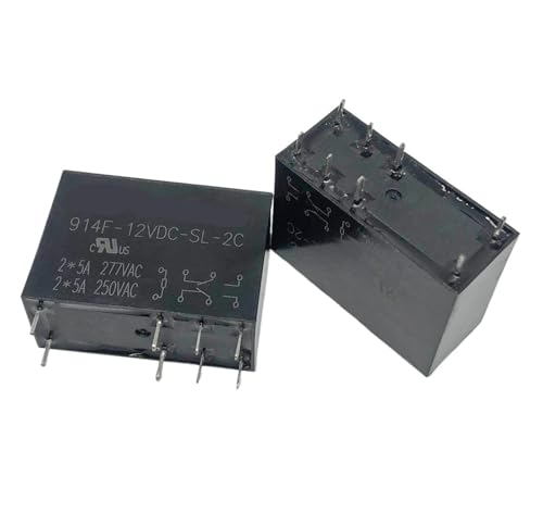 914F-12VDC-SL-2C 914F-24VDC-SL-2C Relais 8-polig(914F-12VDC-SL-2C) von TRWUQHGD