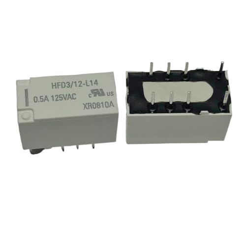 HFD3 12-L14 (TX2-L1-12V) Relais 8-polig von TRWUQHGD