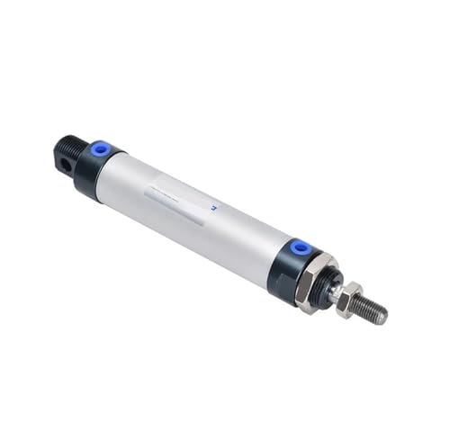 Minizylinder der MAL-Serie, 16 mm Bohrung, 25–400 mm Hub, doppeltwirkender Pneumatikzylinder aus Aluminiumlegierung(250mm Stroke) von TRWUQHGD
