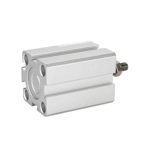SDA B-Serie Außengewindelochdurchmesser 20 mm Hub 5 10 20 25 30 40 45 50 mm pneumatischer kompakter dünner Zylinder(Stroke 20mm) von TRWUQHGD