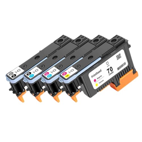 70 Kompatible Printheads C9404A C9405A C9406A C9407A C9408A C9409A C9410A Ersatzdruckkopf Kompatibel mit Designjet Z5200 Z5400 Z2100 Z3100 Z3200 Serie(70 Printhead LC-LM) von TReCVd