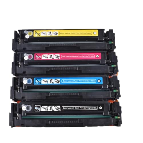 TReCVd Kompatible CF530A CF533A 205A Farbtoner -Patrone mit Chip -Austausch Kompatibel mit Color Pro 154 M154NW M180NW M180N M181FW Drucker(1BK C M Y) von TReCVd