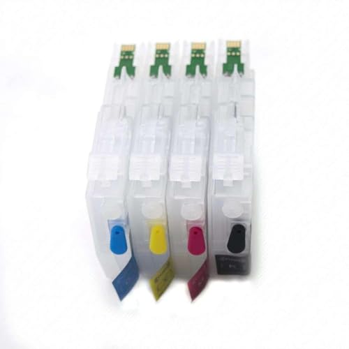TReCVd Waschablenkartusche LC412 Alltags Verwendung mit Chip-kompatibel mit MFC-J7100CDW und MFC-J7300CDW Printers Prquinze(LC412 Cartridge) von TReCVd
