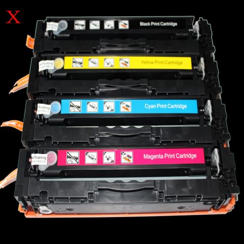 Toner -Patronen -CoAAP 206A 206X 207A 207x kompatibel mit Pro M255 M255DW M255NW MFP M282NW M283FDW M283FDN Drucker ohne Chip(High Yield) von TReCVd