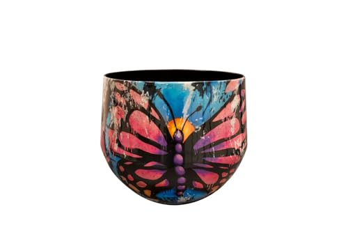 TS Collection - Blumentopf Streetart lovepaint - 24x21 - Metall & Epoxy - Exklusive Haushaltswaren für den Innenbereich - Handgefertigt - Einzigartiger Druck - Designed by Lammie TS Collection - Blumentopf Streetart lovepaint - 24x21 - Metall & Epoxy - Exklusive Haushaltswaren für den Innenbereich - Handgefertigt - Einzigartiger Druck - Designed by Lammie von TS Collection