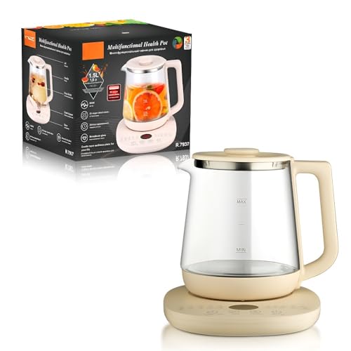 1,5 L Multifunktions-Wasserkocher For Den Heimgebrauch – Perfekt For Blumentee, Kräutersud, Abnehmbares Design von TS TAC-SKY