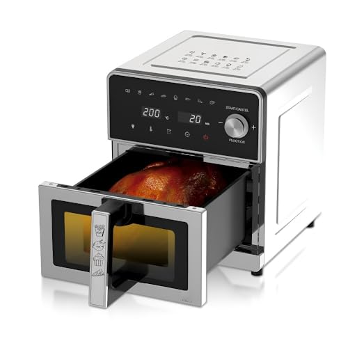 10-Liter-Heißluftfritteuse Mit Sichtfenster, Intelligentem Touchscreen, Ölfreiem Kochen, Multifunktional For Den Heimgebrauch, Einfach Zu Bedienen von TS TAC-SKY