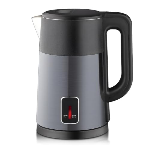2,5 L Doppelwandiger Wasserkocher Aus Glas Mit Automatischer Abschaltung, Sichtbares Design von TS TAC-SKY
