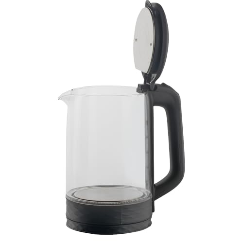 2,5 L Transparenter Glaswasserkocher, Automatischer Multifunktionswasserkocher Mit Großer Kapazität Und Überhitzungsschutz 2,5 L Transparenter Glaswasserkocher, Automatischer Multifunktionswasserkocher Mit Großer Kapazität Und Überhitzungsschutz von TS TAC-SKY