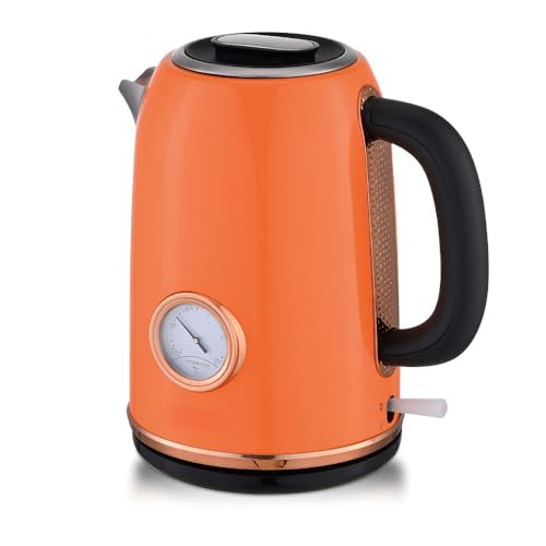 2-Liter-Küchenkessel, Schnelles Aufheizen, Doppellagiges Design, Trockengehschutz(Pink) von TS TAC-SKY