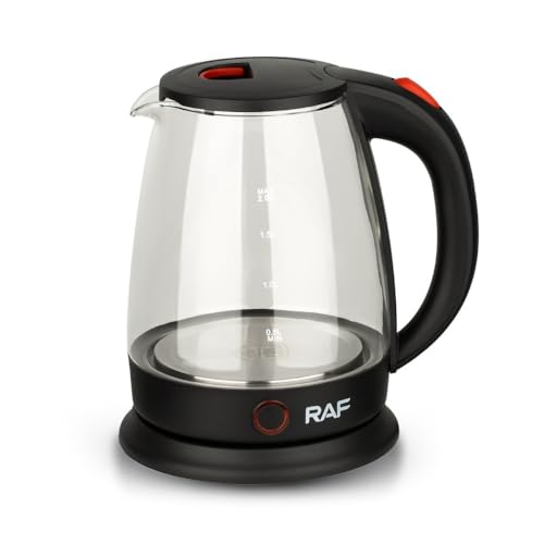 2-Liter-Wasserkocher Aus Glas Mit Automatischer Abschaltung Und Trockengehschutz, Klare Sicht For Den Heimgebrauch 2-Liter-Wasserkocher Aus Glas Mit Automatischer Abschaltung Und Trockengehschutz, Klare Sicht For Den Heimgebrauch von TS TAC-SKY
