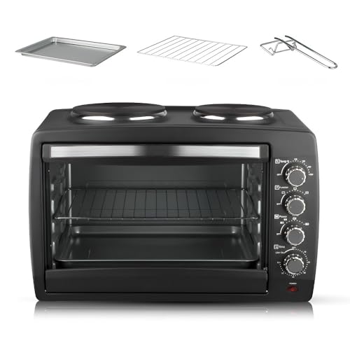 2-in-1-Multifunktions-Elektroofen, 55 L Großes Fassungsvermögen, Küchengerät For Den Heimgebrauch For Backen Von Kuchen, Braten Und Mehr von TS TAC-SKY