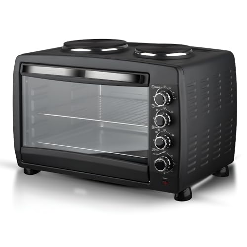 2-in-1-Multifunktionsofen, 55 L Großes Fassungsvermögen, For Die Küche Zu Hause, For Backen Von Kuchen, Toasten, Braten – Vielseitiges Kochgerät von TS TAC-SKY