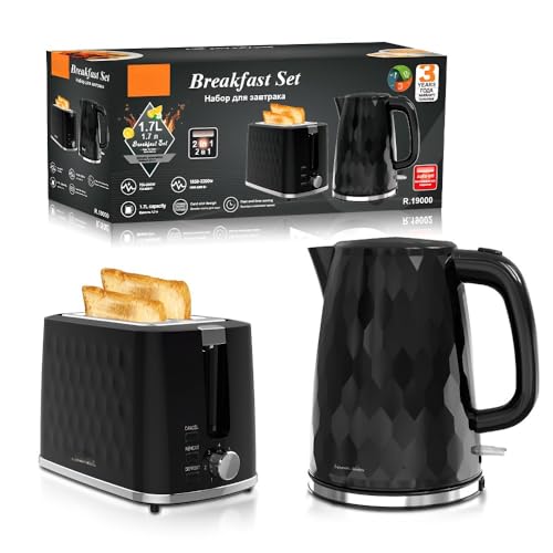 2-in-1-Wasserkocher Und Toaster | Automatische Abschaltung | Warmhaltefunktion von TS TAC-SKY