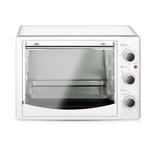 26L Elektrobackofen Mit Großem Fassungsvermögen, Heimgebrauch, Intelligente Steuerung, Ober- Und Unterhitze, Vielseitiges Backen Und Braten, Einfache Bedienung von TS TAC-SKY
