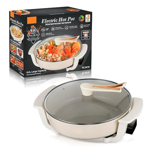 6-Liter-Wasserkocher Und Multikocher – Hohe Leistung, All-in-One For Kochen Von Wasser, Nudeln, Suppe – Kompaktes Design For Familien- Und Gruppengebrauch 6-Liter-Wasserkocher Und Multikocher – Hohe Leistung, All-in-One For Kochen Von Wasser, Nudeln, Suppe – Kompaktes Design For Familien- Und Gruppengebrauch von TS TAC-SKY