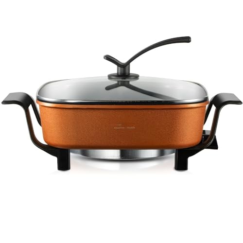 7-Liter-Multifunktions-Elektroherd – Antihaft-Bratpfanne Und Dampfgarer, Heimgebrauch For Braten, Kochen Und Dämpfen von TS TAC-SKY