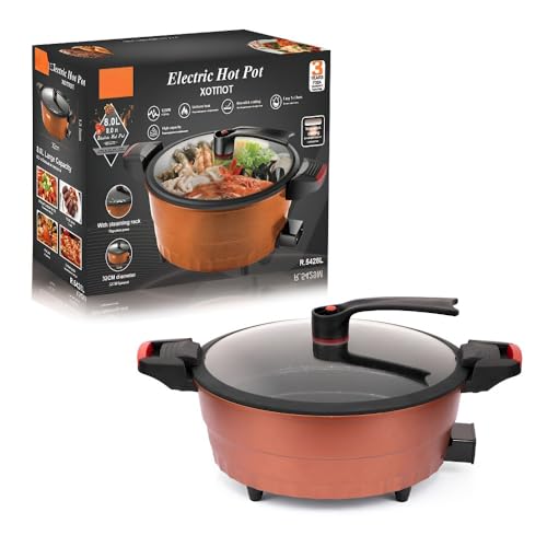 8-Liter-Elektroherd, Multifunktional For Braten, Eintopfen, Dämpfen Und Kochen, For Den Heimgebrauch, Kompaktes Design, Geeignet For Nudeln Und For Täglichen Kochen 8-Liter-Elektroherd, Multifunktional For Braten, Eintopfen, Dämpfen Und Kochen, For Den Heimgebrauch, Kompaktes Design, Geeignet For Nudeln Und For Täglichen Kochen von TS TAC-SKY