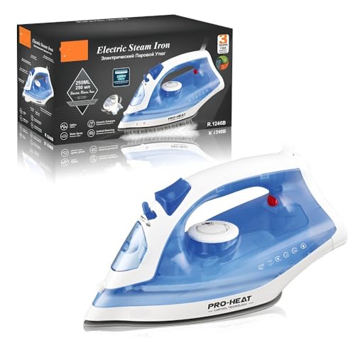 Dampfbügeleisen For Den Heimgebrauch, Handbügeleisen Mit Sprühfunktion, Tragbares Elektrisches Bügeleisen For Bügeln Von Kleidungsstücken(Blue) von TS TAC-SKY