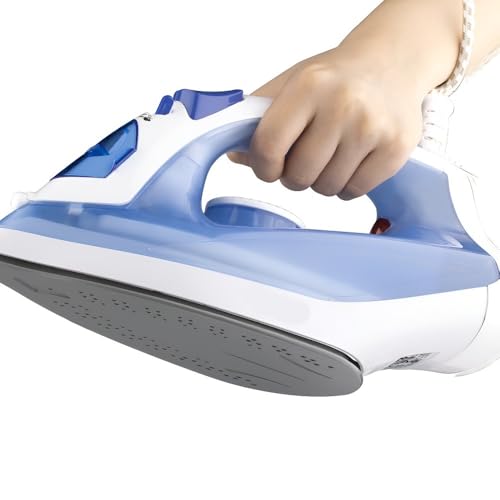Elektrisches Dampfbügeleisen For Den Hausgebrauch, Handdampfgerät Mit Sprühfunktion(Blue) von TS TAC-SKY