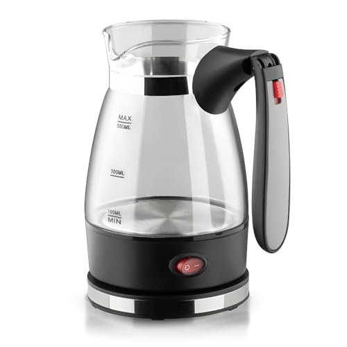 Kaffeekessel Aus Glas | Hitzebeständig | Tragbar Und Faltbar | Perfekt For Kaffeekochen von TS TAC-SKY