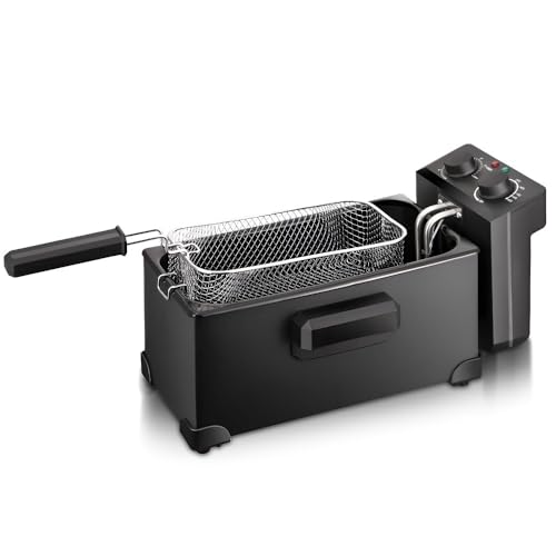 Kleine Elektrische Fritteuse For Den Privaten Und Gewerblichen Gebrauch, Ideal For Frittieren Von Teigstangen, Pommes Frites Und Spießen von TS TAC-SKY