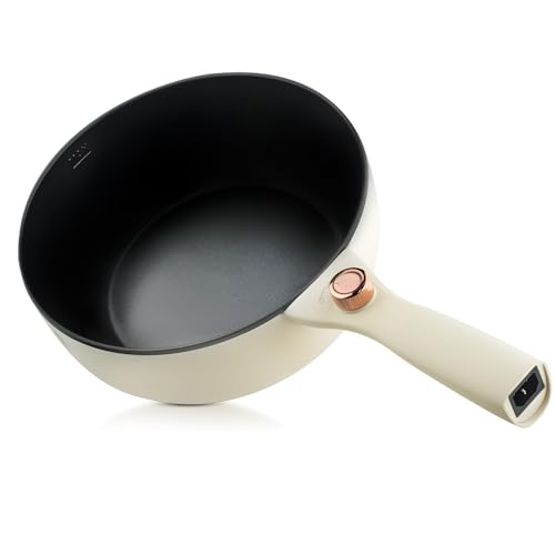 Multifunktionaler Elektrischer Wok: Pfannenrühren, Eintopf, Kochen Und Dämpfen – All-in-One-Kochgeschirr For Den Haushalt von TS TAC-SKY