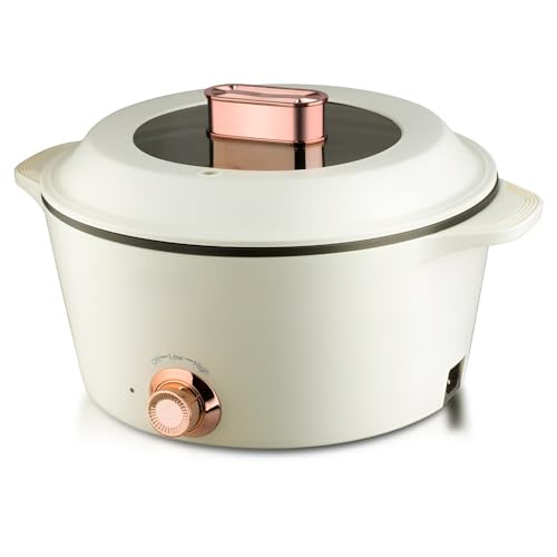 Multifunktionaler Elektroherd, Antihaft-Wok, Größen 5 L Und 7 L, For Den Hausgebrauch For Suppenkochen, Pfannenrühren Und Dämpfen – Leicht Zu Reinigen von TS TAC-SKY