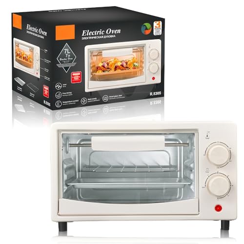 Multifunktionaler Kleiner Elektroofen, 7-Liter-Mini-Automatikofen For Backen Zu Hause, Küchengerät von TS TAC-SKY