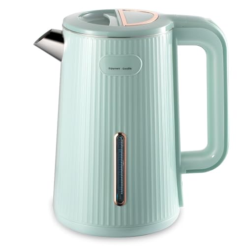 Nahtloser 1,8-Liter-Wasserkocher Aus Edelstahl 304 Mit Doppellagigem Design Und Trockenbrandschutz von TS TAC-SKY